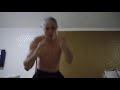 Treino de boxe