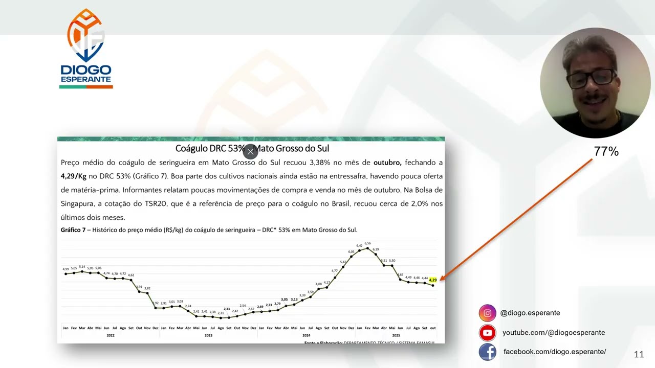 11.11 - ATUAIS DESAFIOS DA BORRACHA NATURAL NO BRASIL!**