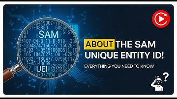 About the SAM Unique Entity ID!