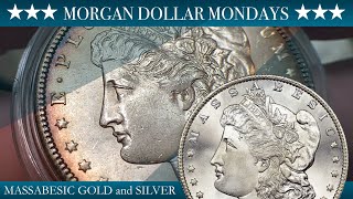 1901 NEW ORLEANS - 1885 S - 1901 P - “MORGAN DOLLAR MONDAYS” with MASSABESIC GOLD and SILVER