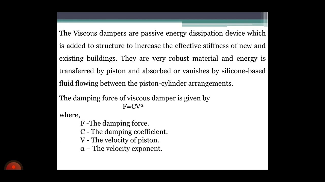 Fluid Viscous Dampers YouTube