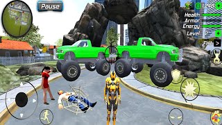 Süper Kahraman Çelik Demir Robot - Super Crime Steel Iron Monster Truck #6 - Android Gameplay FHD screenshot 1