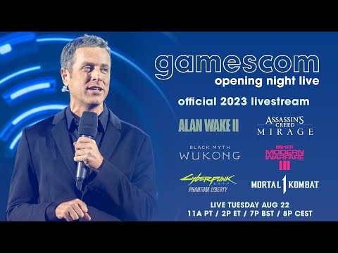 ? gamescom Opening Night Live 2023: Today! (OFFICIAL 60 FPS Livestream) #ONL