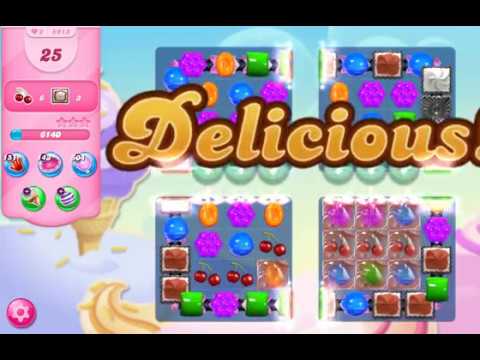 Candy Crush Saga Level 5913 (No boosters)