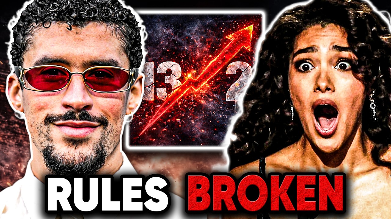 Bad Bunny REFUSES English at Super Bowl - UK Charts EXPLODE!