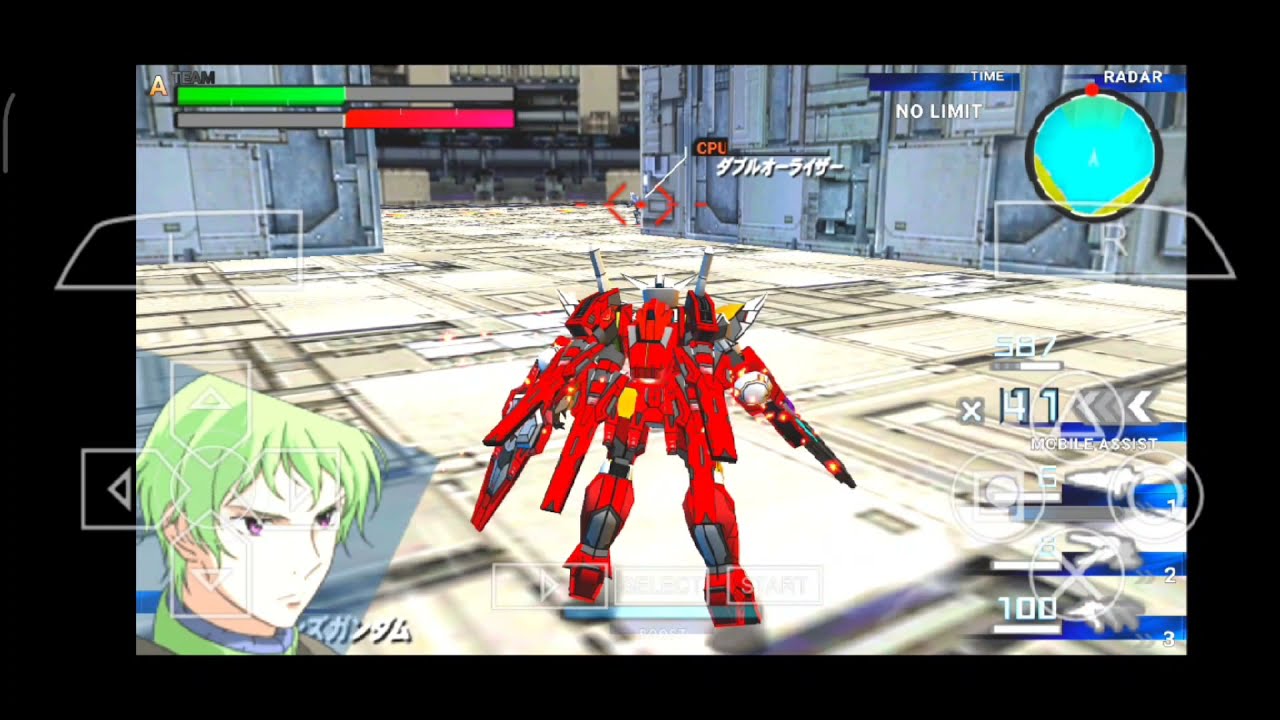 [GVGNP] Mod Texture Reborns Gundam (EXVS) Vs 00 Raiser Gundam