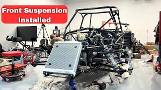 Building a Supercharged DF Goblin Part 4 - Front Suspension Installed!