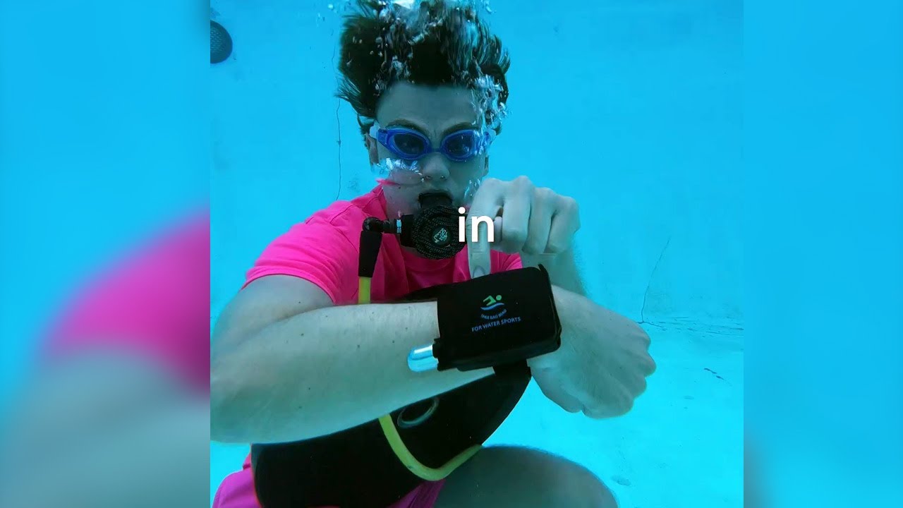LIVING UNDERWATER FOR 24 HOURS!! #SHORTS