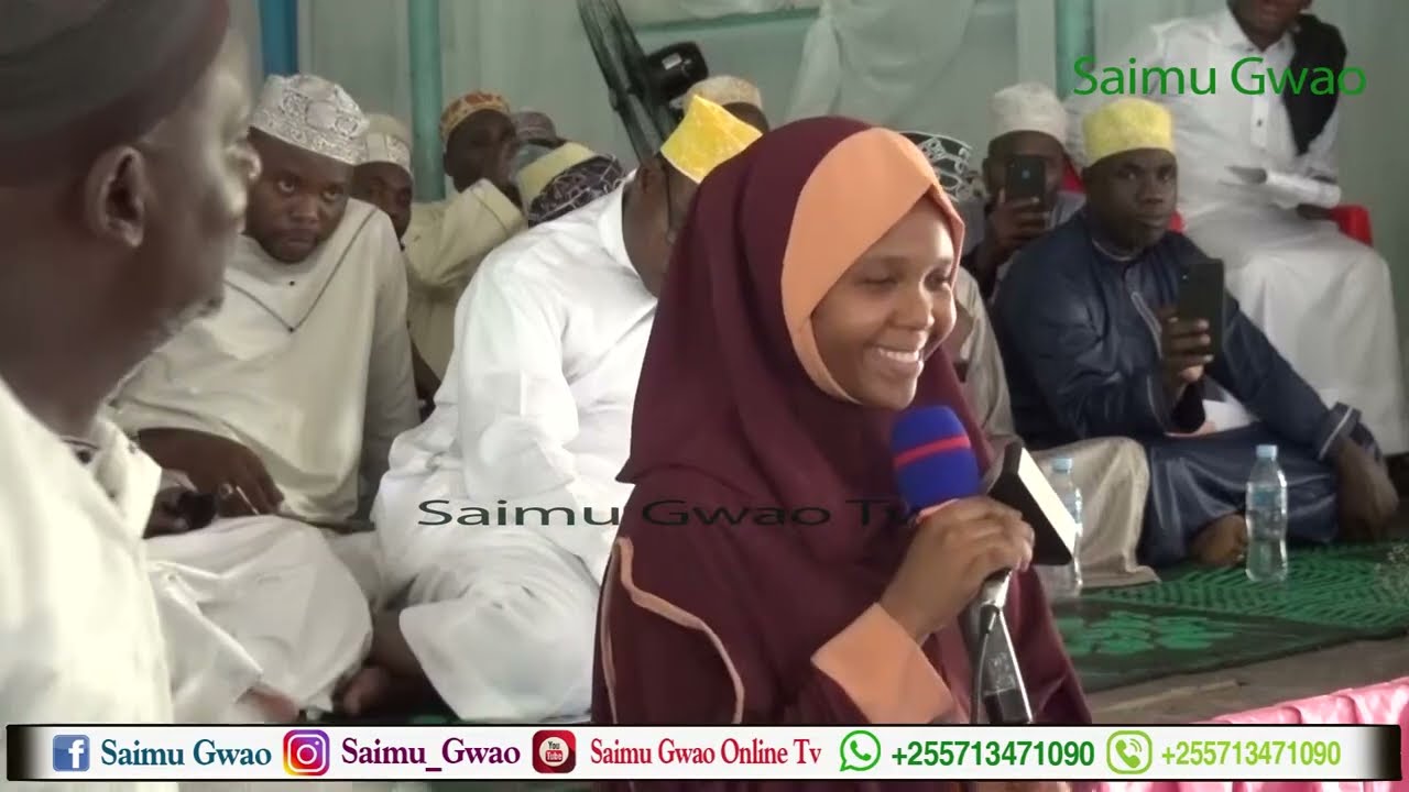 BINT WA MUDIR SHEKH SAMIR AWAHIMIZA WAZAZI WAWE NA TABIA NJEMA NA TAKWA YA KWELI KWA WATOTO WAO