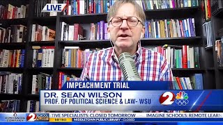 WDTN: Wright State professor discusses Donald Trump's impeachment trial acquittal
