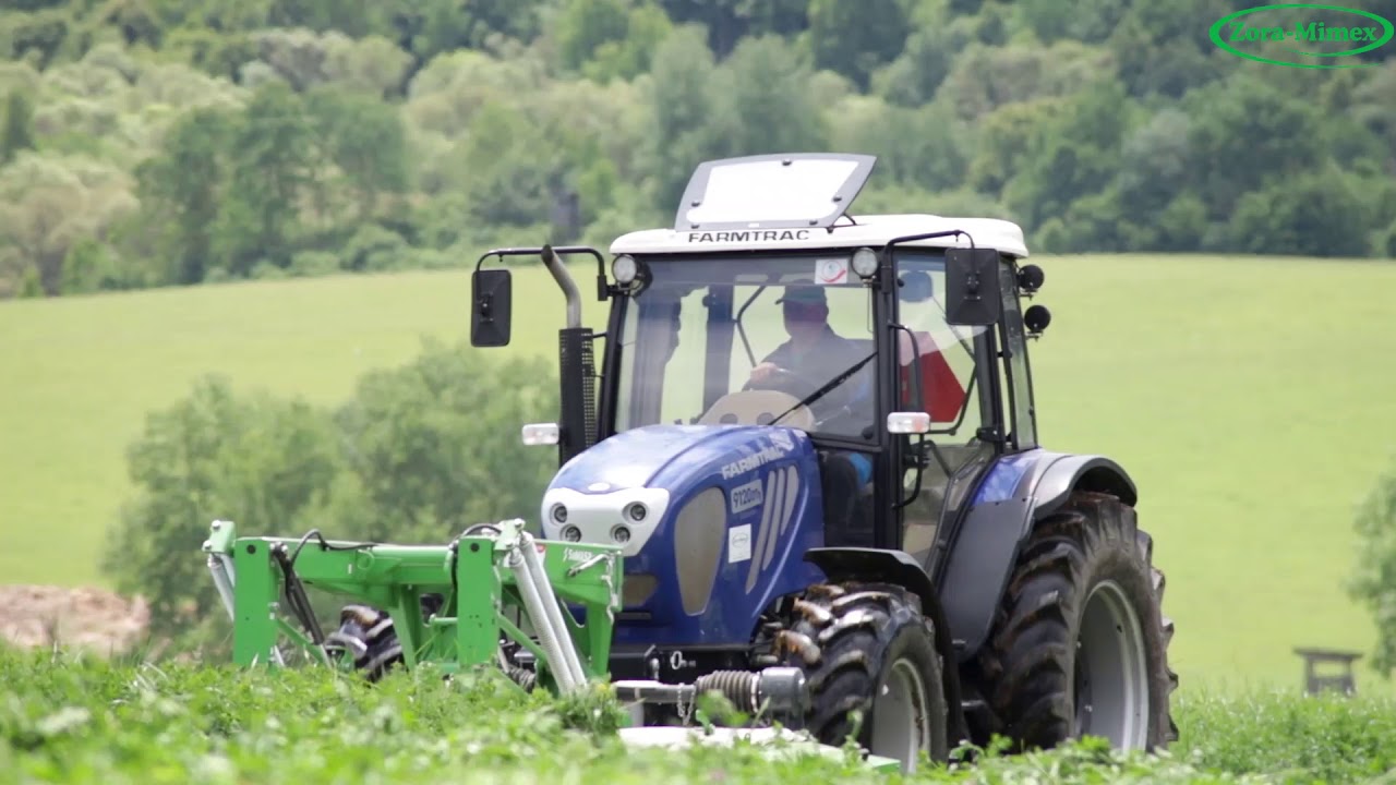 Farmtrac 9120DT + kosa Samasz KDF 300+ kosa Samasz KDT260