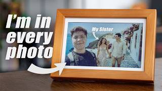 I built a Picture Frame that adds me to every Photo