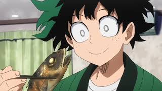 My Hero Academia Deku Stares At Fishmom Worries About Deku English Dub