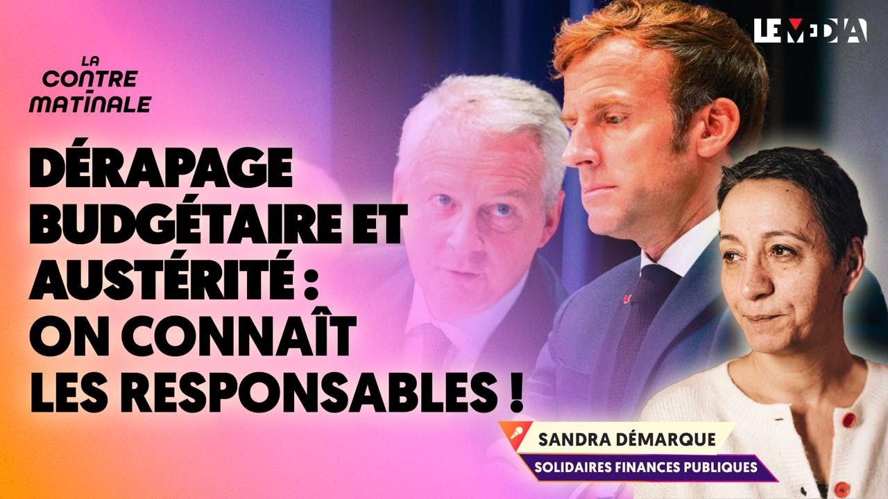 ⁣DÉRAPAGE BUDGÉTAIRE ET AUSTÉRITÉ : ON CONNAÎT LES RESPONSABLES !