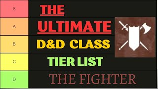 The Comprehensive Class Ranking Guide: Fighter