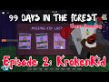 🔥Ep.2 Rescuing Kraken Kid & Building the Biofuel Processor! | Survive 99 Days in the Forest