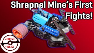 Shrapnel Mine Recap, SWORD Fall 2021  Mini Battlebot! (Beetleweight 3lb Combat Robot)