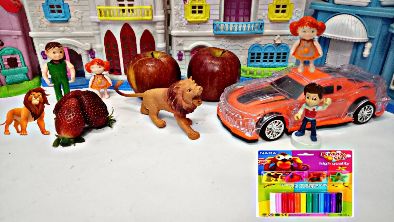 الأسد سيمبا بياع فاكهة l ليلى بقت تفاحة l يا ترى ليلى هتعمل إيه l يوميات ليلى