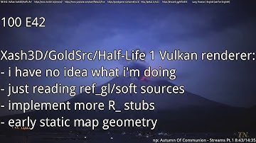 [RU/EN] 100 E42: Vulkan for Xash3D/Half-Life 1/GoldSrc, early static map geometry