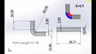 Sheet Metal K Factor (What is it and How to Measure it) Solidworks