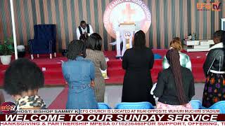 Powerful Sunday Service..thank You For Fellowshiping With Us Today. For Thanksgiving, Tithe, Sacrifi
