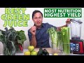 How to Make Anti-Oxidation Green Juice | Vacuum Juicing Recipe