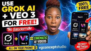 How To Use Grok AI & Veo 3 For FREE (No Subscription Needed)