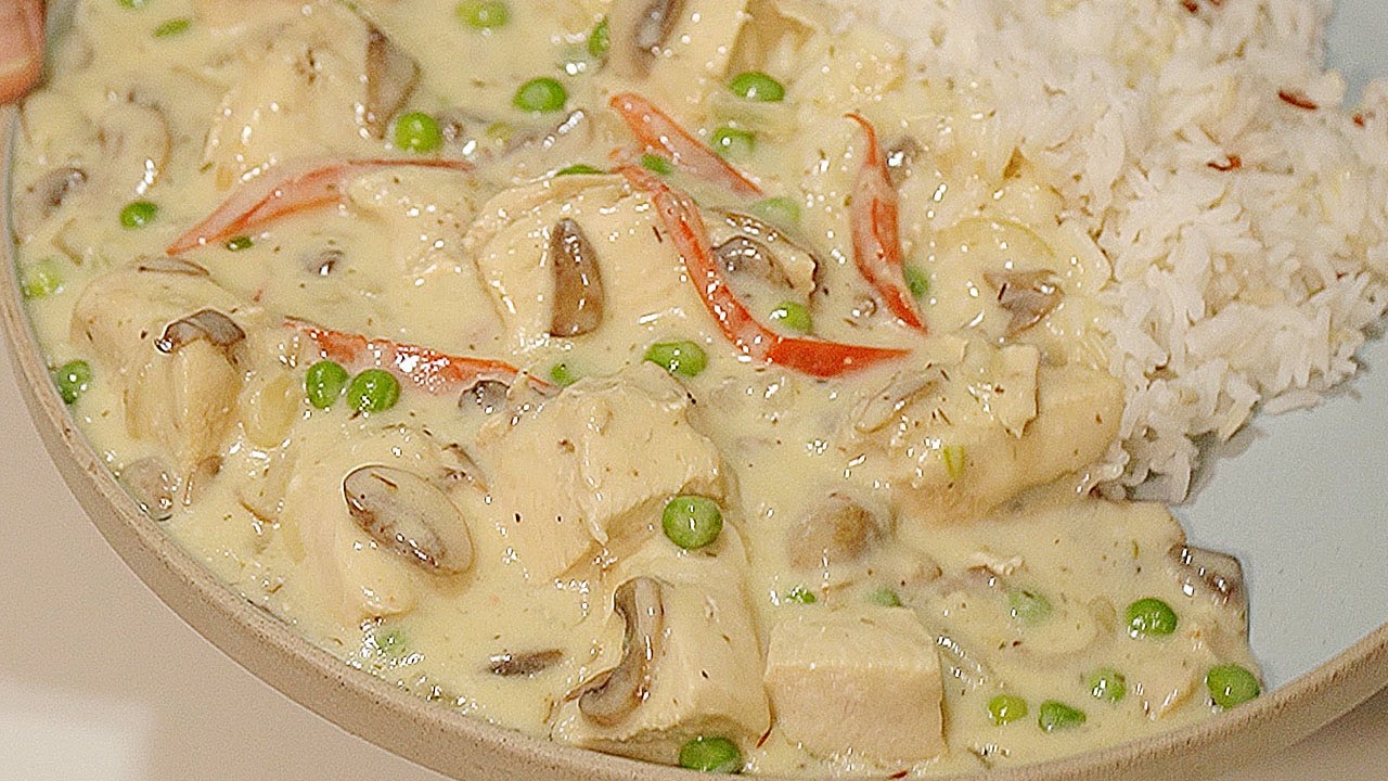 Chicken à la King Recipe Old Fashioned with modern twist