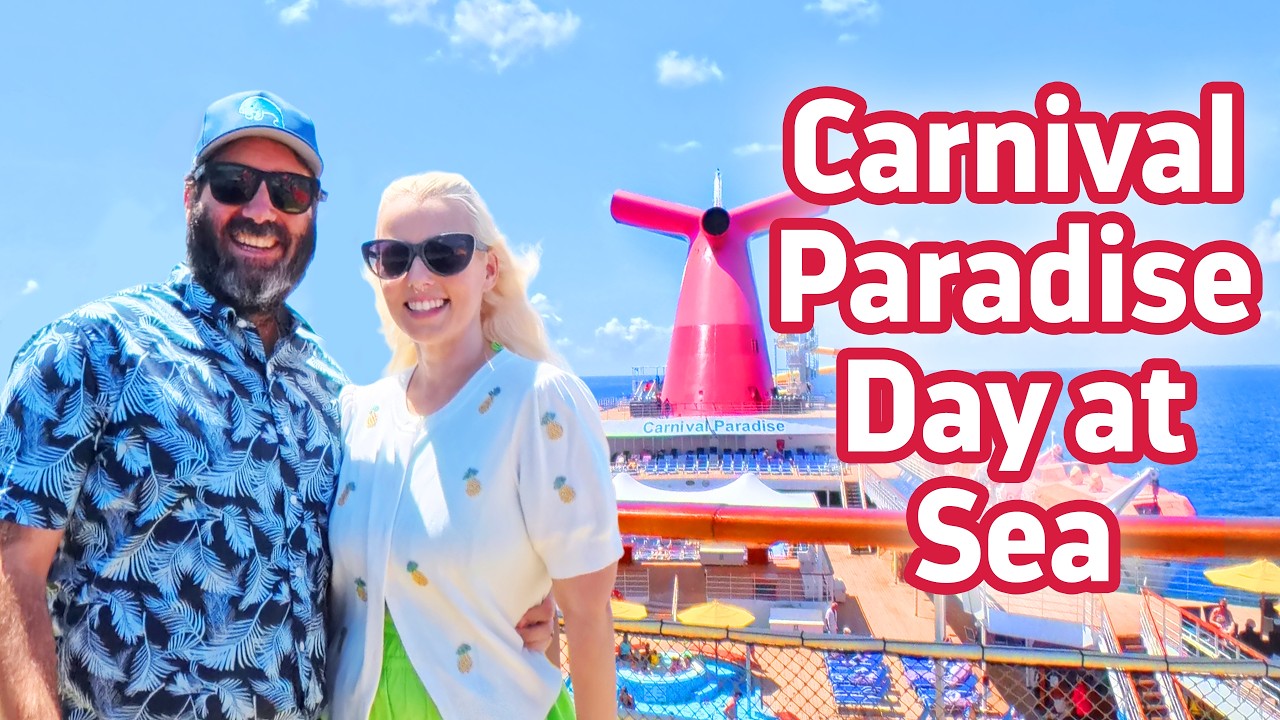 Day at Sea on the Carnival Paradise - Trivia, Brunch, & More!