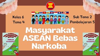 Masyarakat ASEAN Bebas NARKOBA/Contoh Brosur Anti Narkoba/Kelas 6 SD/ Tema 4 SubTema 2 Pembelajaran5