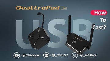QuattroPod USB | BYOD meeting solution with USB interface | How to Cast?