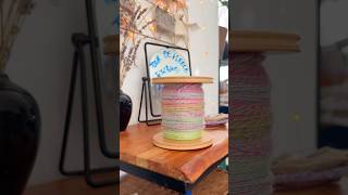 2.5 h later… I have a 3 ply yarn