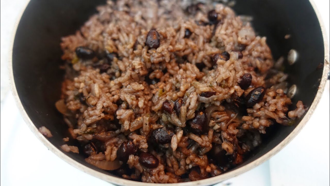 Mexican Inspired Black Beans And Rice from Scratch - YouTube