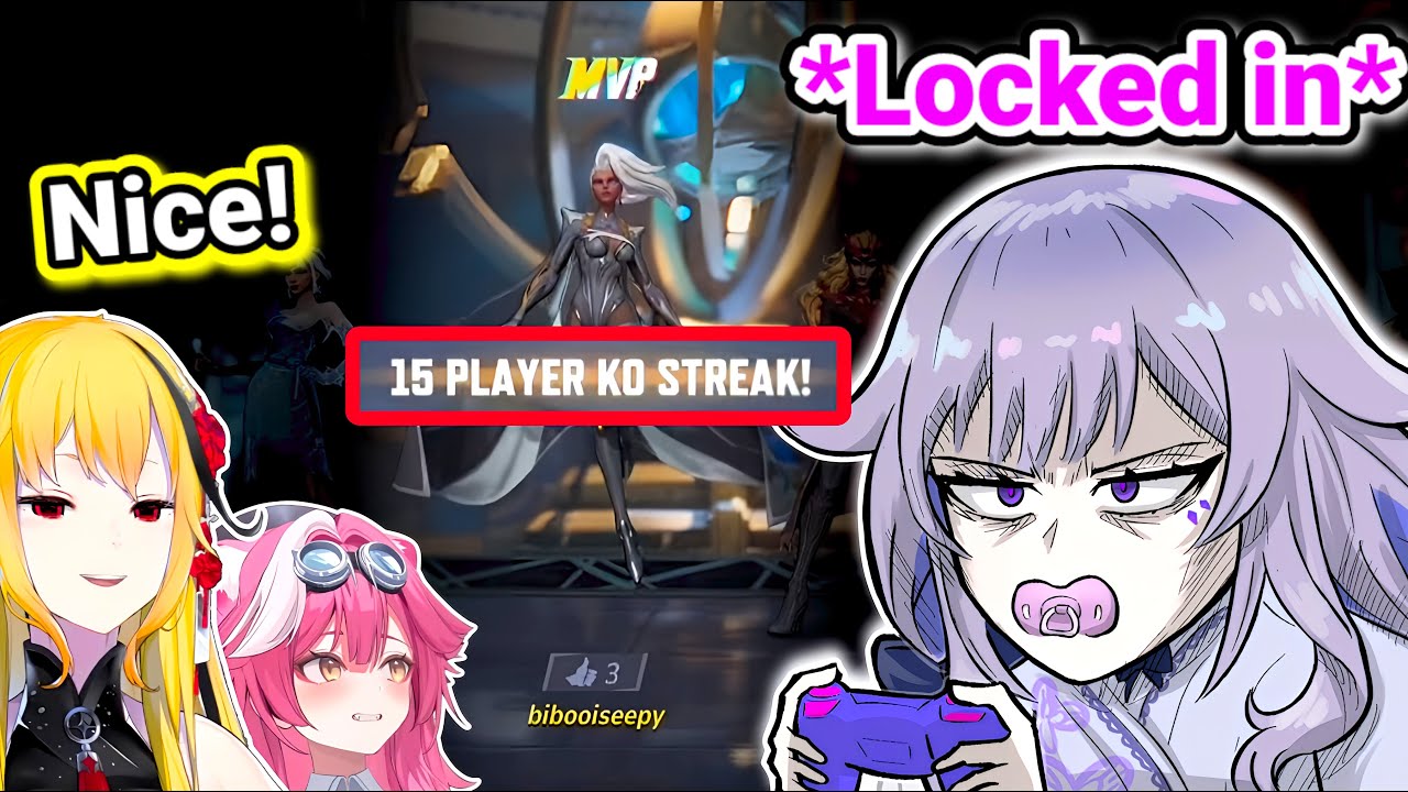 𝗕𝗶𝗯𝗼𝗼 𝗶𝘀 𝗰𝗿𝗮𝘇𝘆 𝘄𝗵𝗲𝗻 𝘀𝗵𝗲 𝗹𝗼𝗰𝗸𝘀 𝗶𝗻 𝗼𝗻 𝗠𝗮𝗿𝘃𝗲𝗹 𝗥𝗶𝘃𝗮𝗹𝘀 |Hololive|