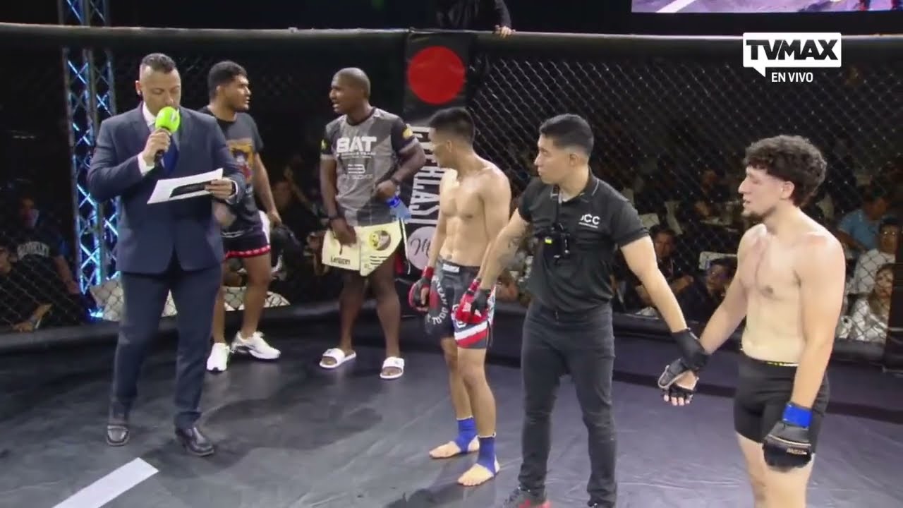 MMA - LUIS MANUEL FERNANDEZ DE VENEZUELA VS LINTON SHAKAI DE ECUADOR - UCC 75