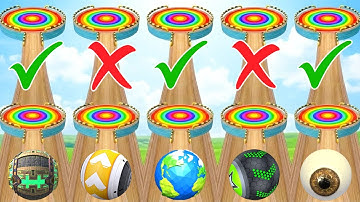🛑Going Balls VS GyroSphere Trials VS Rollance Ball - Ultimate 3D Ball Games Speedrun Walkthrough!⚡️🔥