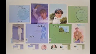 SEVENTEENs An Ode Album Unboxing - Begin and Hope Version
