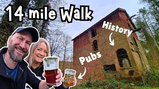 14 Mile Walk Exploring 'Hidden Gems' near Sheffield (Plus a Few Pubs! 🍻)
