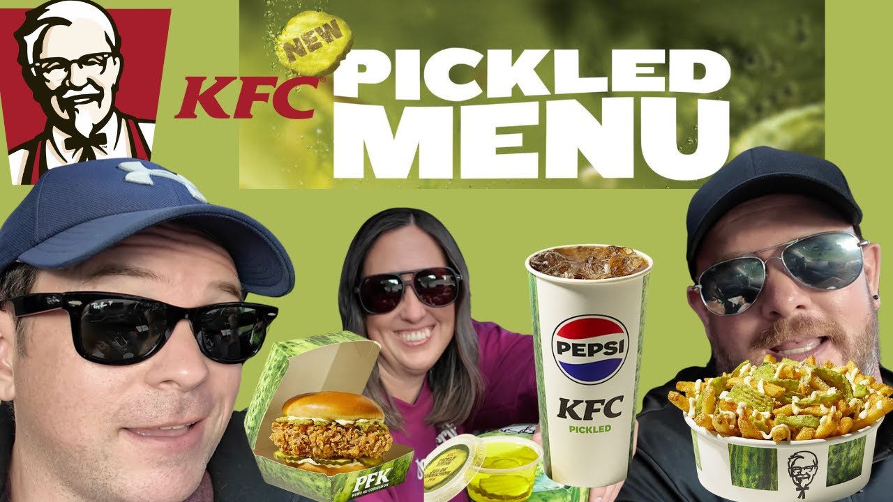 Don't Order KFC's Pickle Menu Until You Watch This! Pickle Pepsi Honest Review