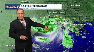 Impact Day as Edouard enhances our rain chances Tuesday