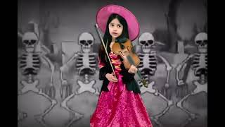 Spooky Scary Skeletons violin.