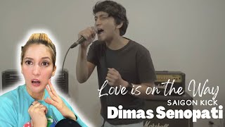 REAKSI - Dimas Senopati - Love Is On The Way