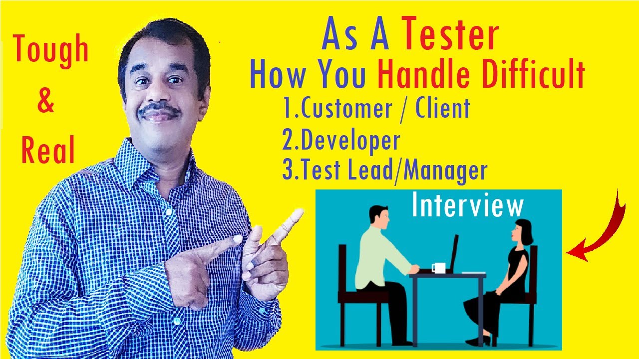 3 behavioral(situational) interview questions and answers for software testing | testingshala