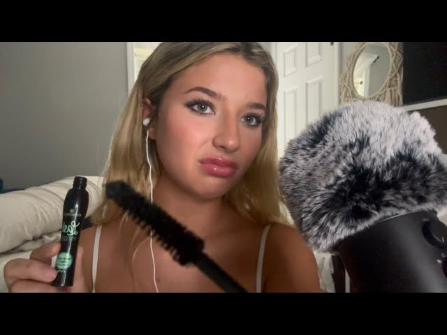 ASMR// PICK ME GIRL DOES YOUR MAKEUP (she’s mean…)