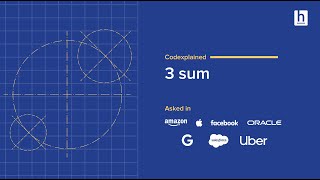 Three Sum - Asked in Google, Microsoft, Apple, Facebook, Oracle, Uber AND Salesforce!