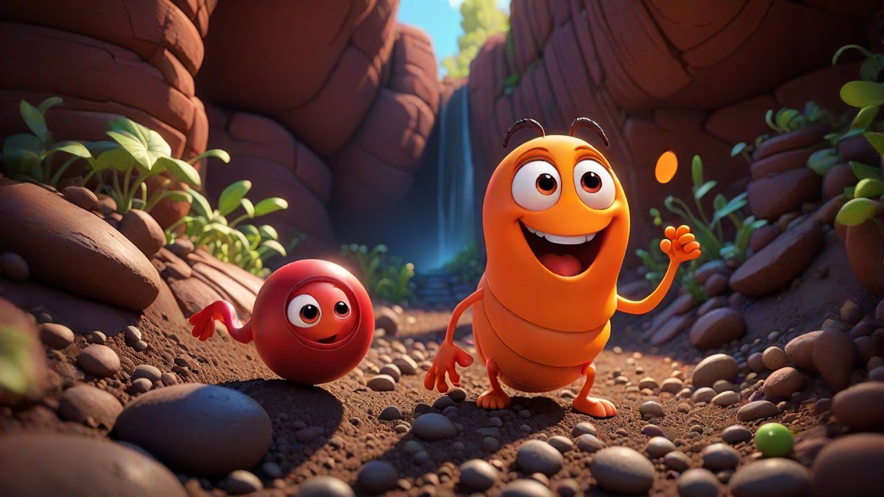 Seven Wiggly Worms Learn One to Ten + More Nursery Rhymes & Kids Songs