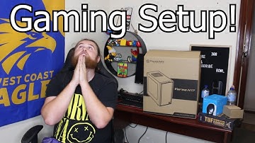 MY NEW GAMING PC SETUP!