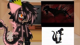 Kaijus react to Godzilla Bloodbath   Godzilla suit incident