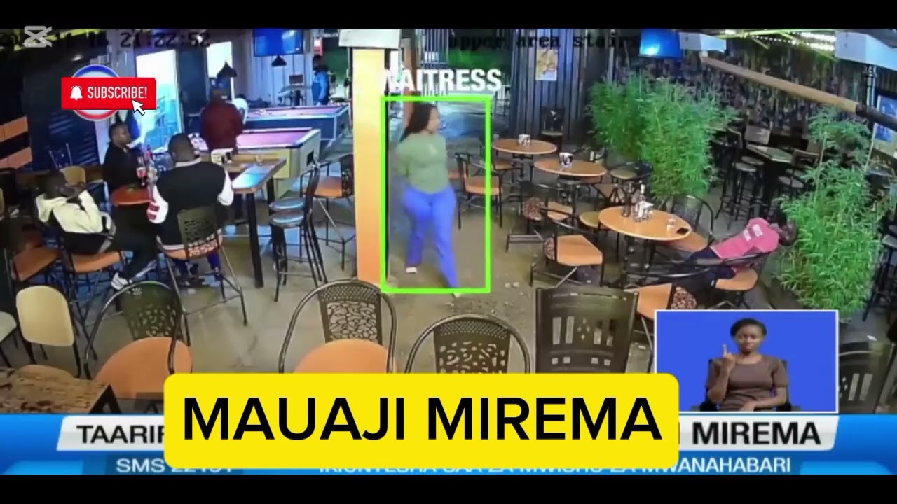 EXCLUSIVE CCTV FOOTAGE OF MIREMA POISONING. 