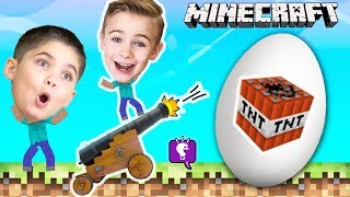 minecraft toy eggs compilation and surprises by hobbykidstv